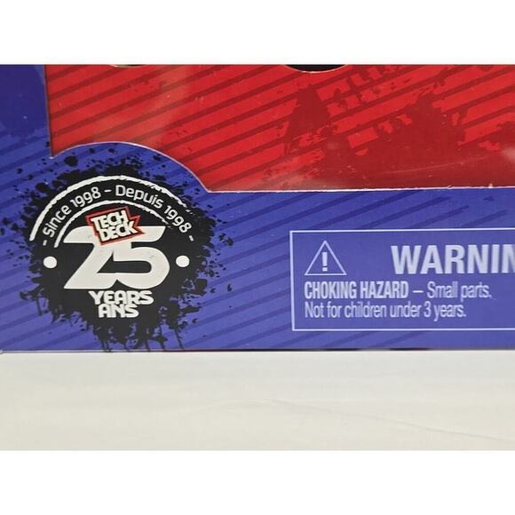 TECH DECK 25th Anniversary Pack 8 Fingerboards Silver Dude 96mm Limited NEW - Picture 8 of 16